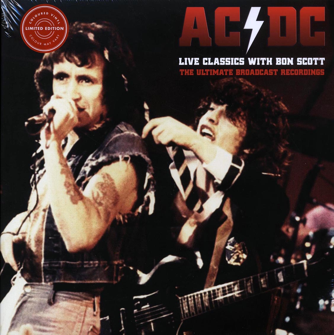 AC/DC - Live Classics With Bon Scott: The Ultimate Broadcast Recordings (ltd. ed.) (2xLP) (clear vinyl) - Vinyl LP