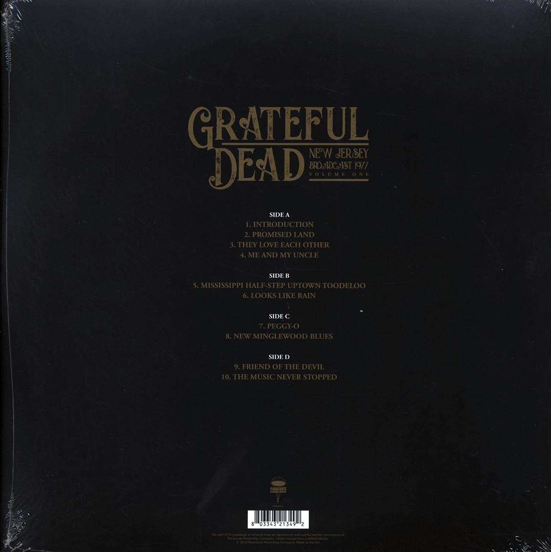 Grateful Dead - New Jersey Broadcast 1977 Volume 1 (ltd. ed.) (2xLP) - Vinyl LP, LP