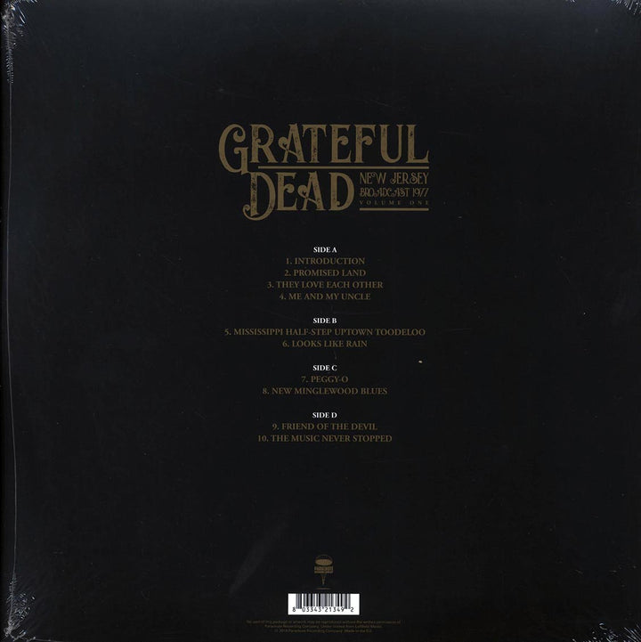 Grateful Dead - New Jersey Broadcast 1977 Volume 1 (ltd. ed.) (2xLP) - Vinyl LP - LP