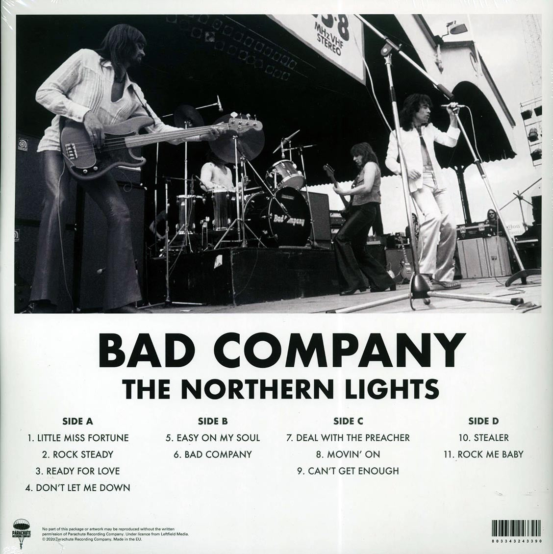 Bad Company - The Northern Lights: Newcastle City Hall Broadcast 1974 (ltd. ed.) (2xLP) - Vinyl LP, LP
