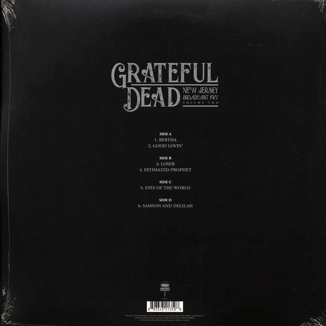 Grateful Dead - New Jersey Broadcast 1977 Volume 2 (ltd. ed.) (2xLP) - Vinyl LP, LP