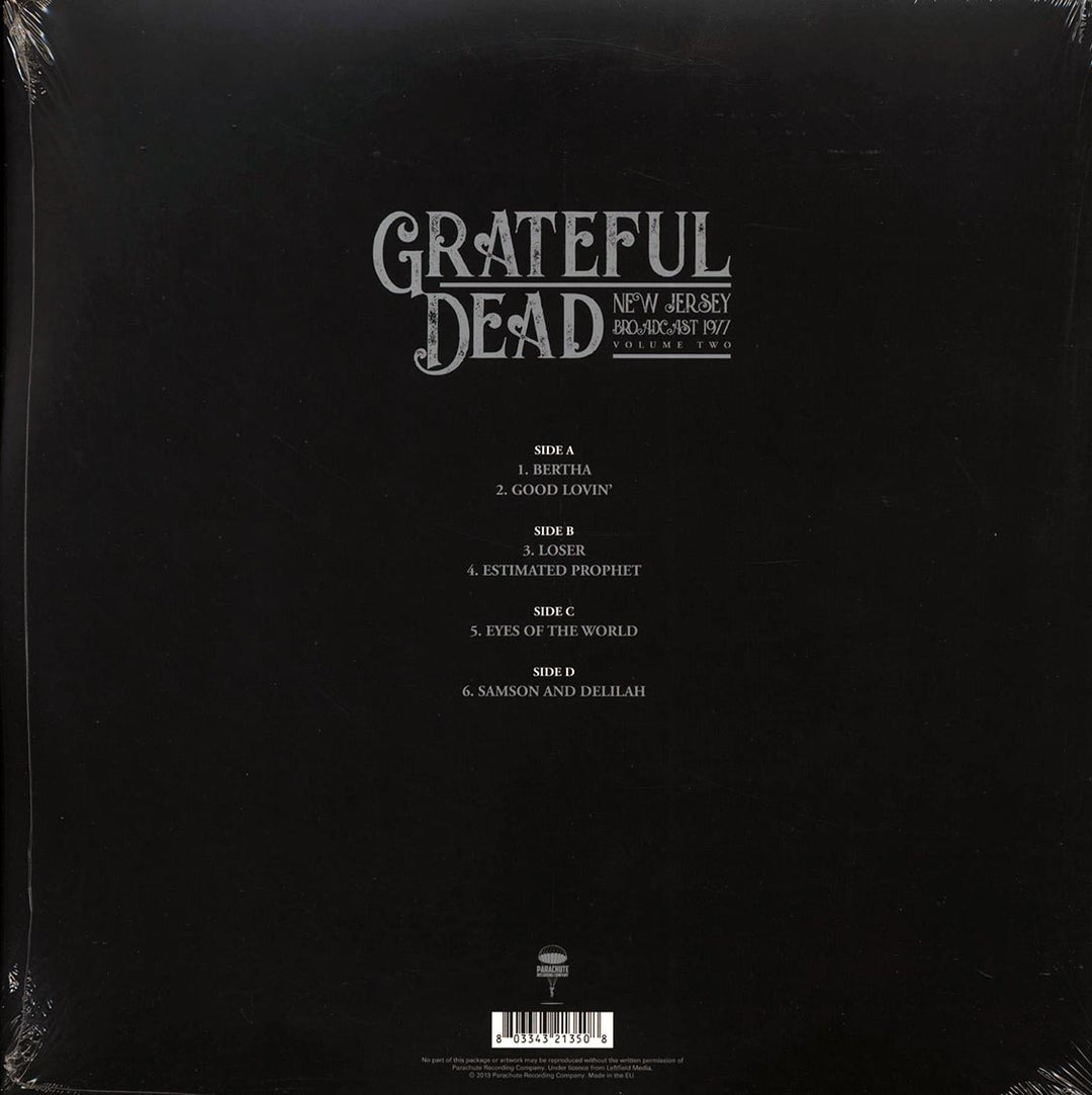 Grateful Dead - New Jersey Broadcast 1977 Volume 2 (ltd. ed.) (2xLP) - Vinyl LP - LP