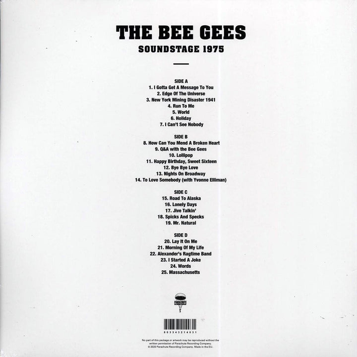 Bee Gees - Soundstage 1975 (Live In Chicago & Australia) (ltd. ed.) (2xLP) - Vinyl LP - LP