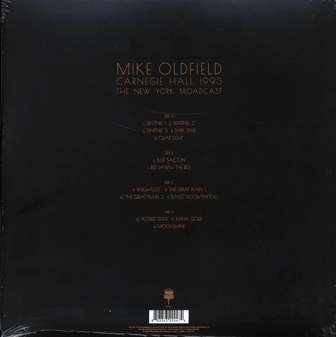 Mike Oldfield - Carnegie Hall 1993: The New York Broadcast (ltd. ed.) (2xLP) - Vinyl LP - LP