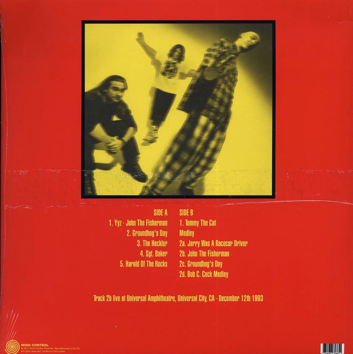 Primus - Stanford University Broadcast May 3rd, 1989 (ltd. 500 copies made) - Vinyl LP, LP