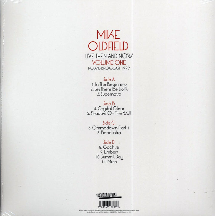 Mike Oldfield - Live Then & Now Volume 1: Poland Broadcast 1999 (2xLP) - Vinyl LP - LP