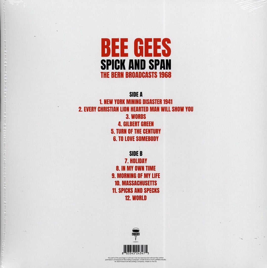 Bee Gees - Spick And Span: The Bern Broadcasts 1968 - Vinyl LP - LP