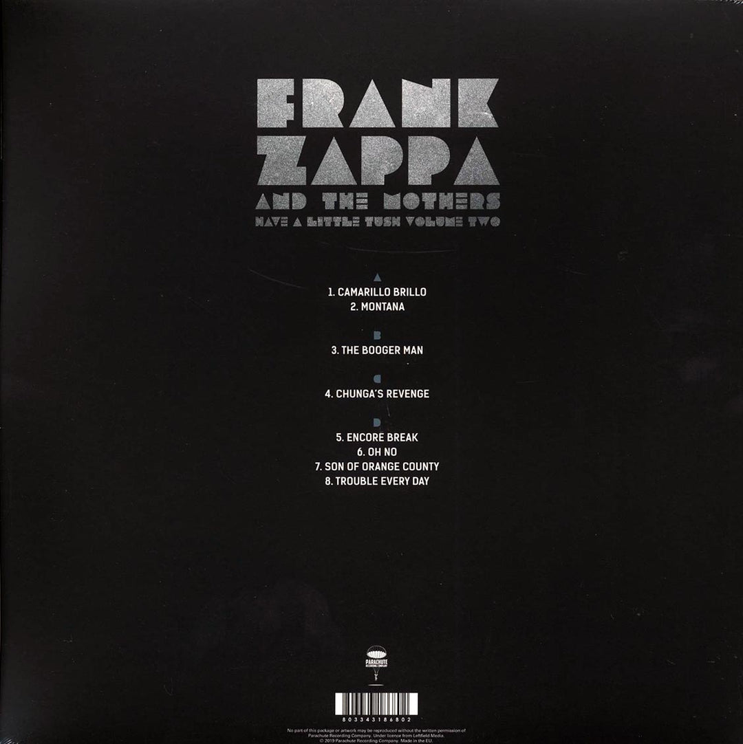 Frank Zappa & The Mothers - Have A Little Tush Volume 2: Michigan State University Broadcast 1974 (2xLP) - Vinyl LP - LP