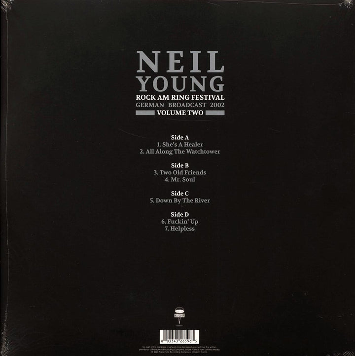 Neil Young - Rock Am Ring Festival Volume 2: German Broadcast 2002 (2xLP) - Vinyl LP - LP