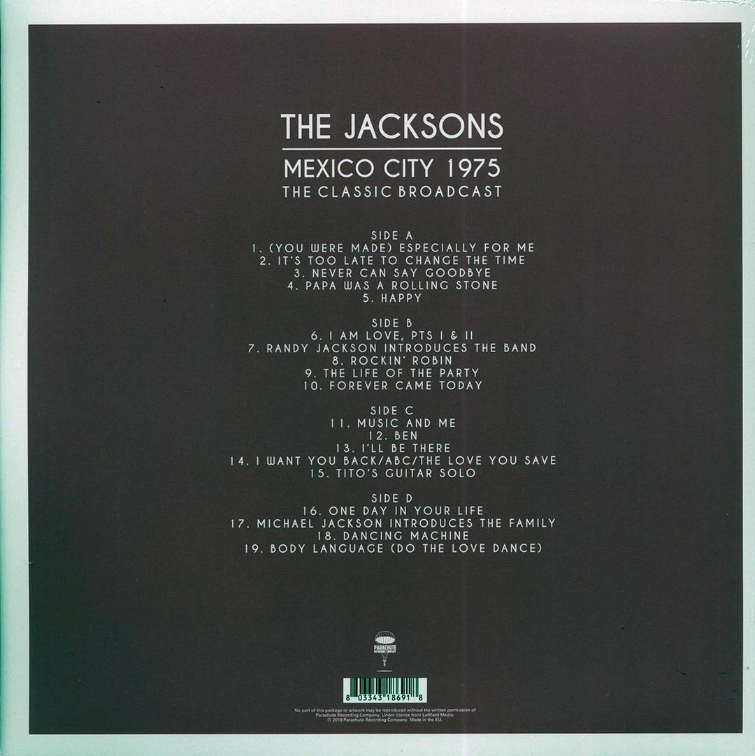 The Jacksons - Mexico City 1975: The Classic Broadcast (2xLP) (colored vinyl) - Vinyl LP - LP