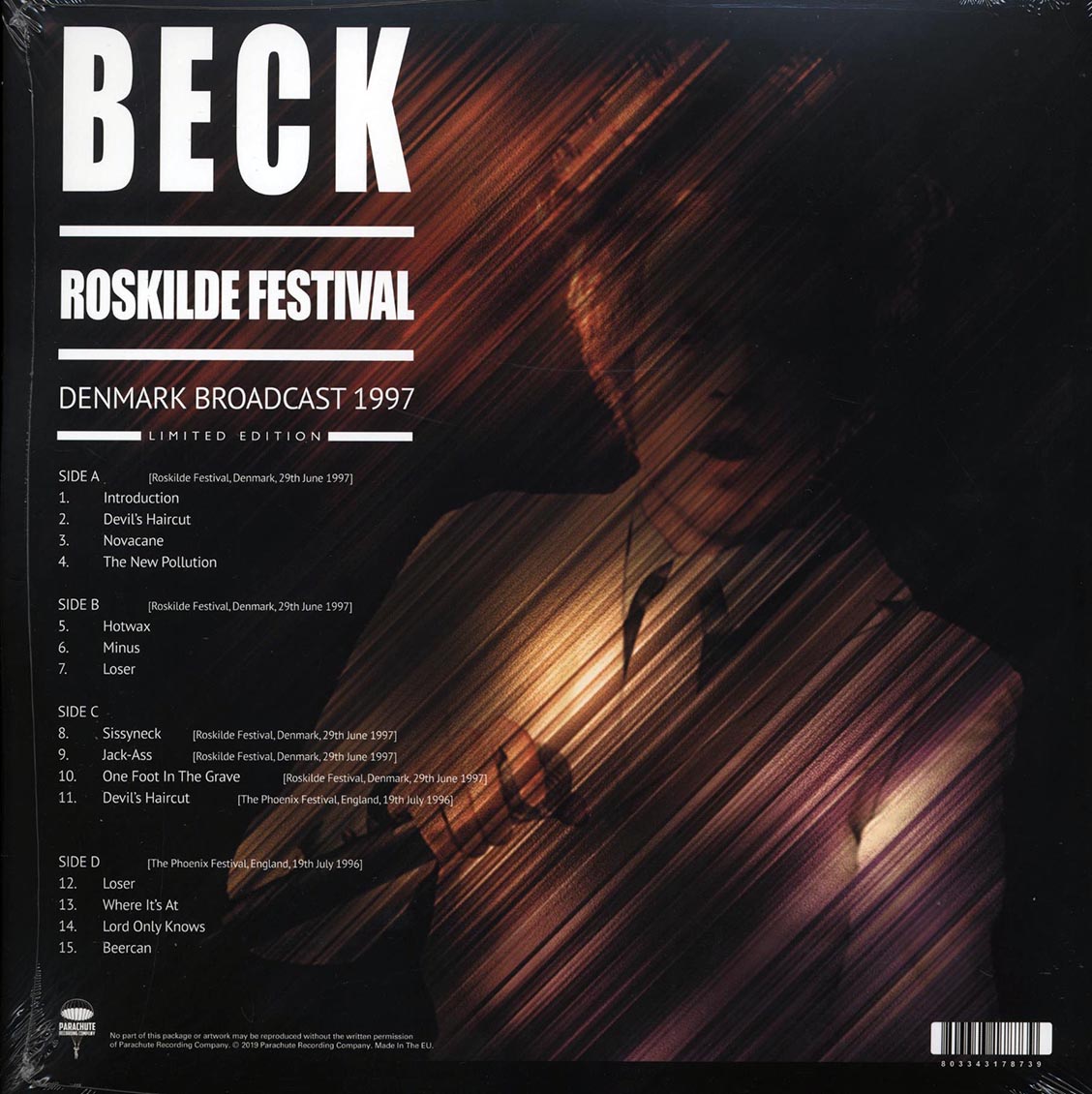 Beck - Roskilde Festival: Denmark Broadcast 1997 (ltd. ed.) (2xLP) (colored vinyl) - Vinyl LP, LP