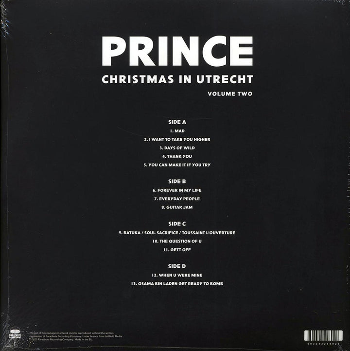 Prince - Christmas In Utrecht Volume 2 (2xLP) - Vinyl LP - LP
