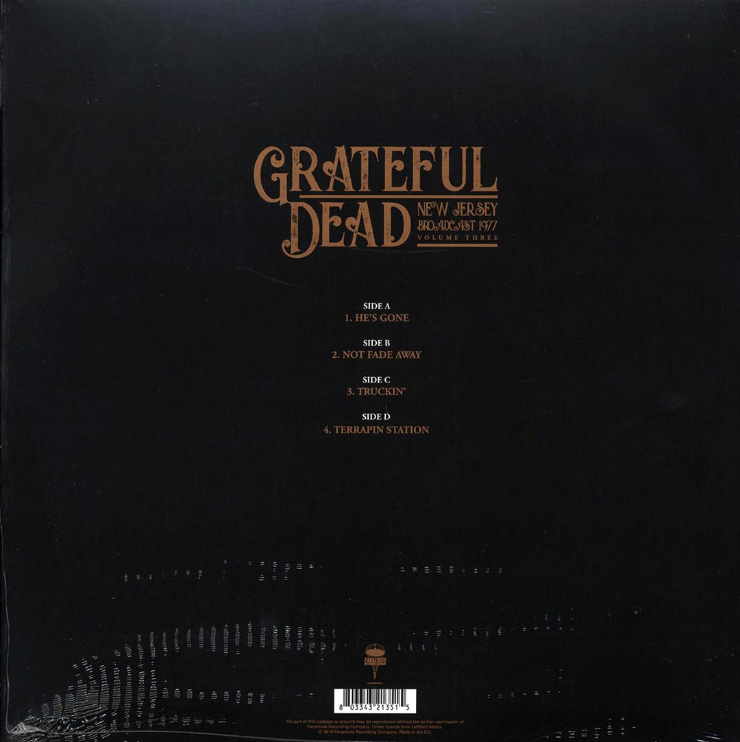Grateful Dead - New Jersey Broadcast 1977 Volume 3 (2xLP) - Vinyl LP - LP