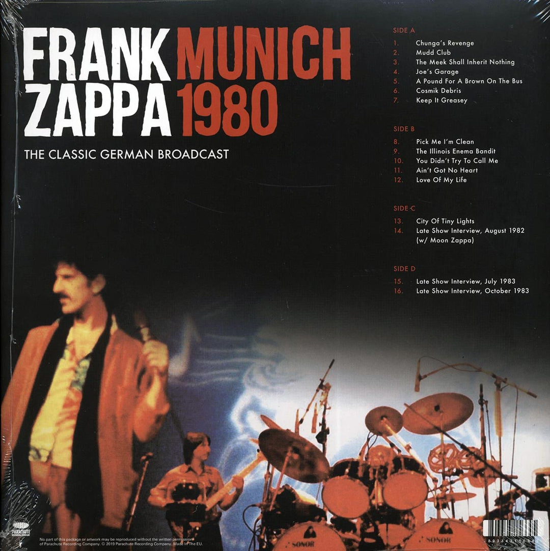 Frank Zappa - Munich 1980: The Classic German Broadcast (2xLP) - Vinyl LP - LP
