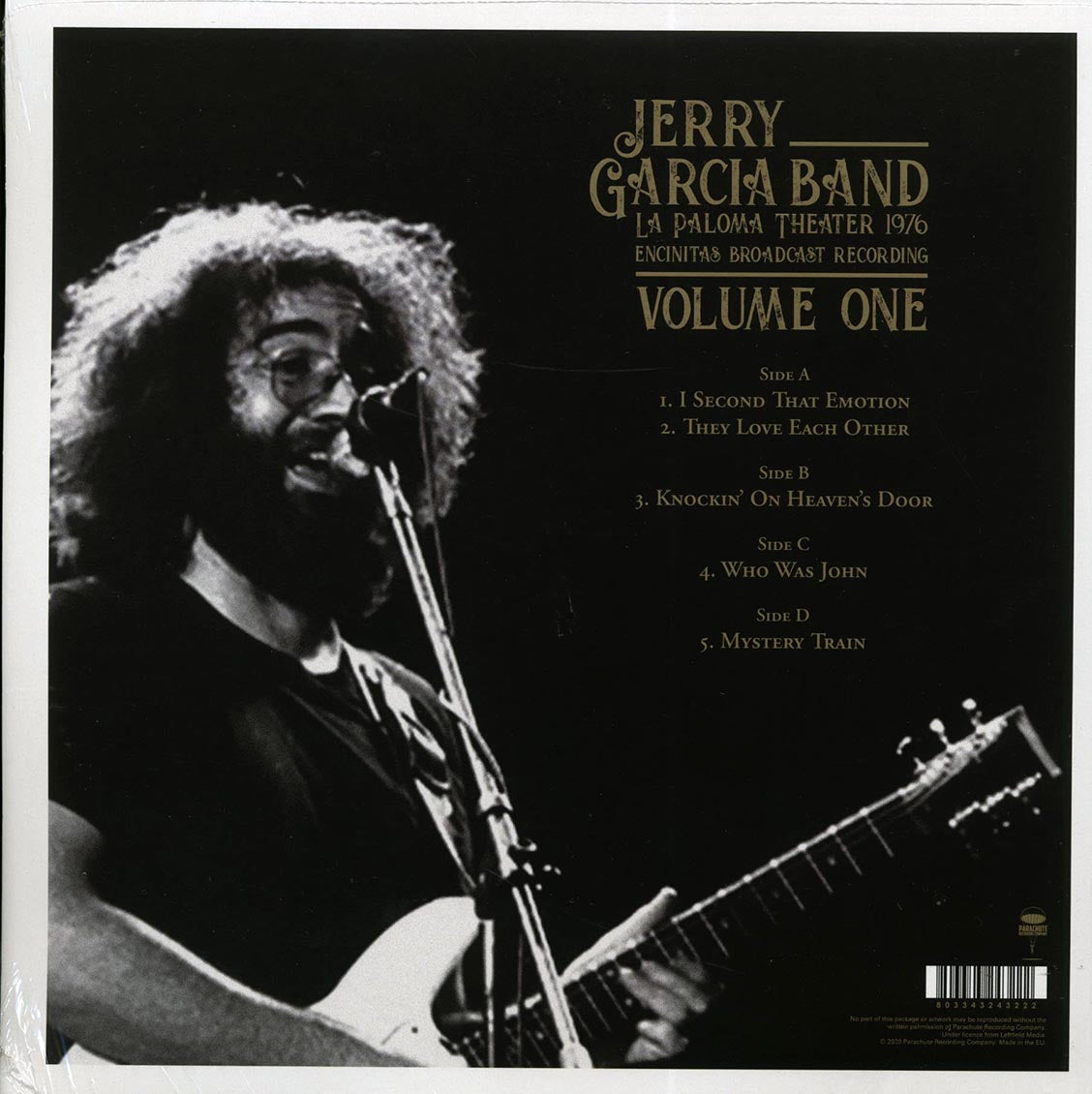 The Jerry Garcia Band - La Paloma Theater 1976 Volume 1: Encinitas Broadcast Recording (2xLP) - Vinyl LP, LP