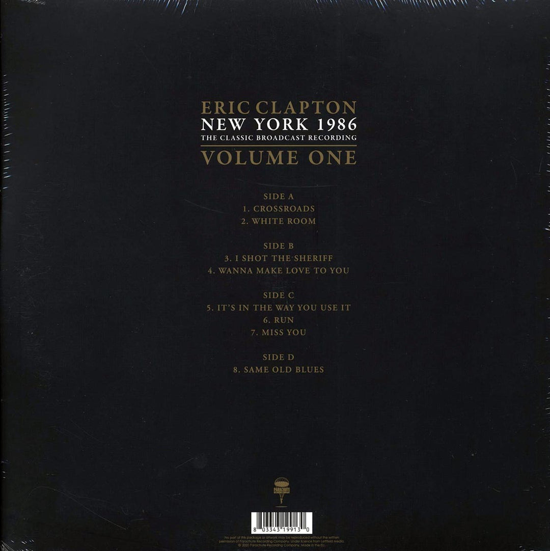 Eric Clapton - New York 1986 Volume 1: The Classic Broadcast Recording (2xLP) - Vinyl LP, LP