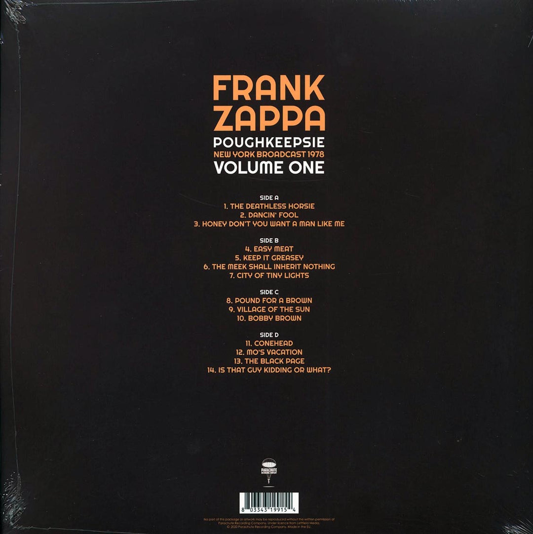 Frank Zappa - Poughkeepsie Volume 1: New York Broadcast 1978 (2xLP) - Vinyl LP - LP