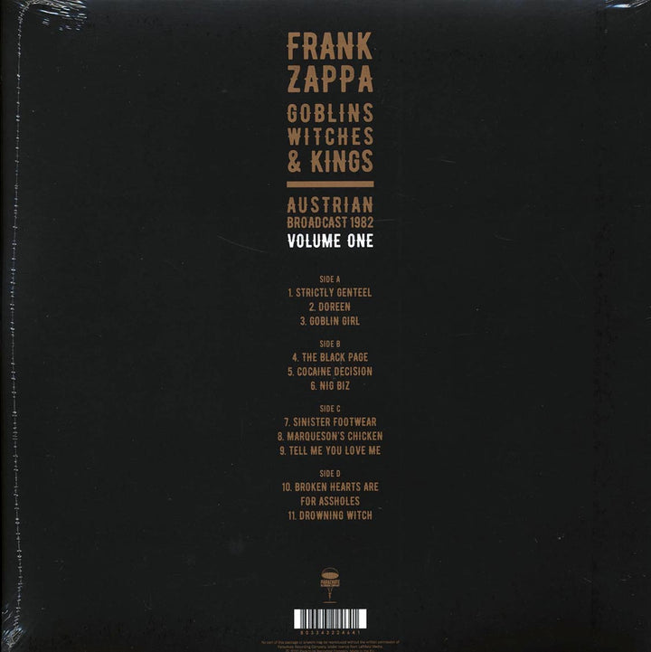 Frank Zappa - Goblins Witches & Kings Volume 1: Austrian Broadcast 1982 (2xLP) - Vinyl LP - LP