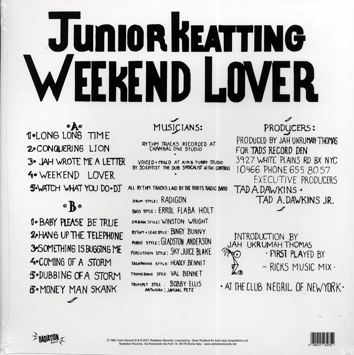 Jr. Keating - Weekend Lover - Vinyl LP, LP