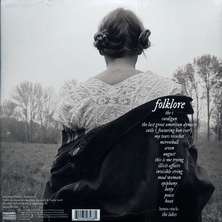 Taylor Swift - Folklore (+ 2 bonus tracks) (2xLP) (deluxe edition) - Vinyl LP - LP