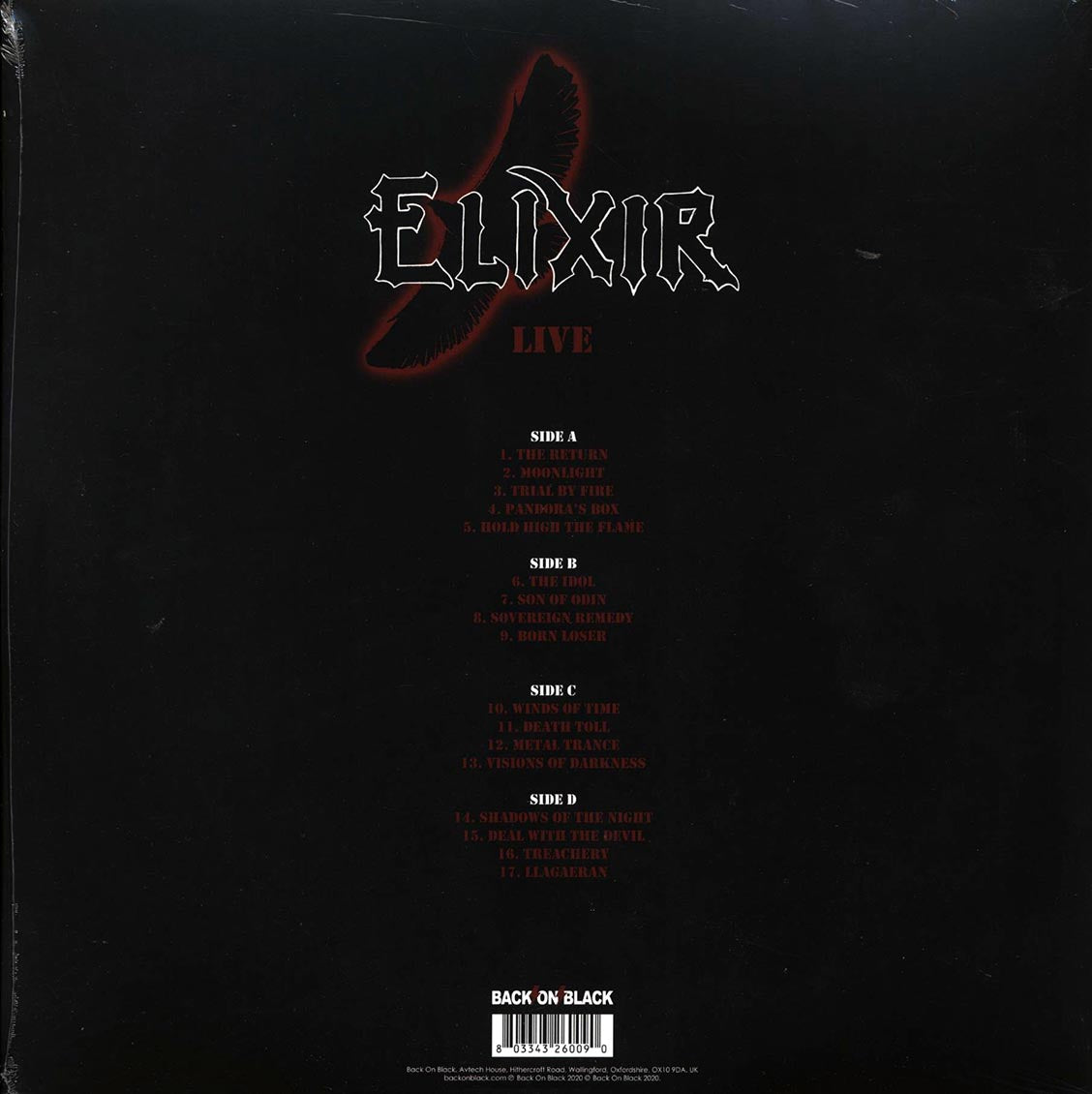 Elixir - Live (2xLP) - Vinyl LP, LP