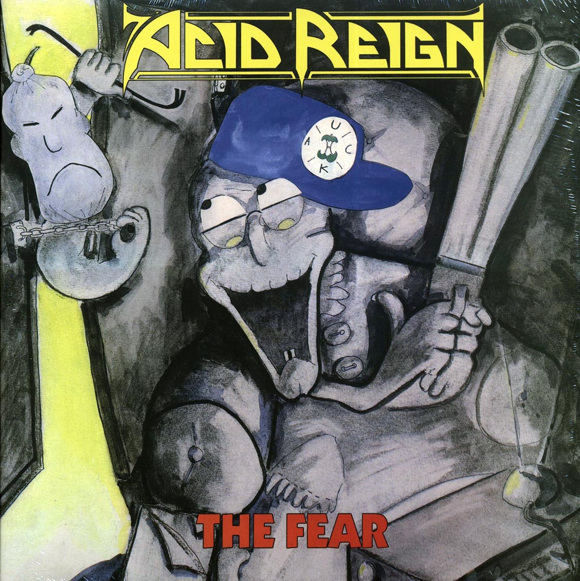 Acid Reign - The Fear (remastered) (yellow vinyl) - Vinyl LP