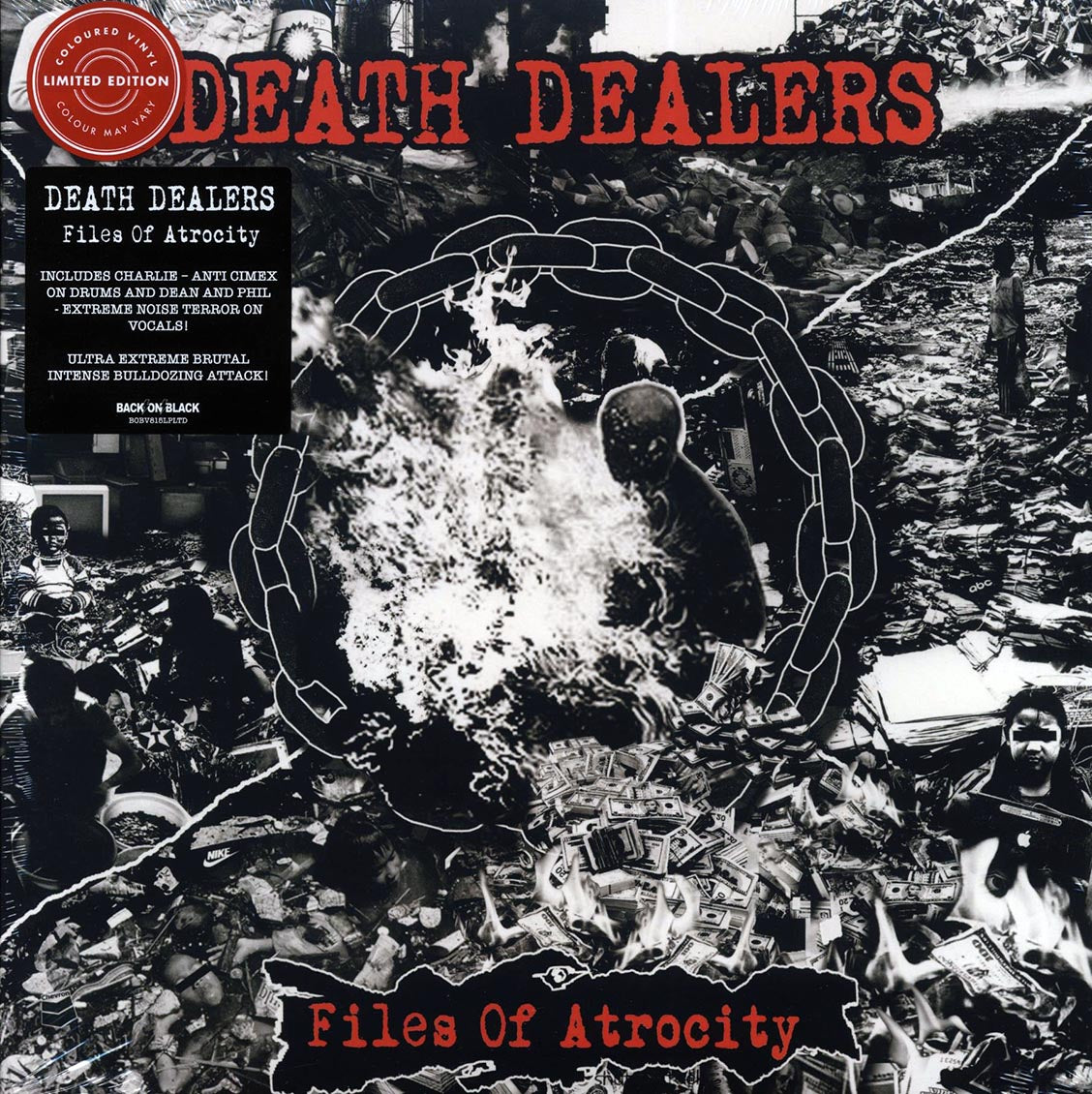 Death Dealers - Files Of Atrocity (ltd. ed.) (red vinyl) - Vinyl LP