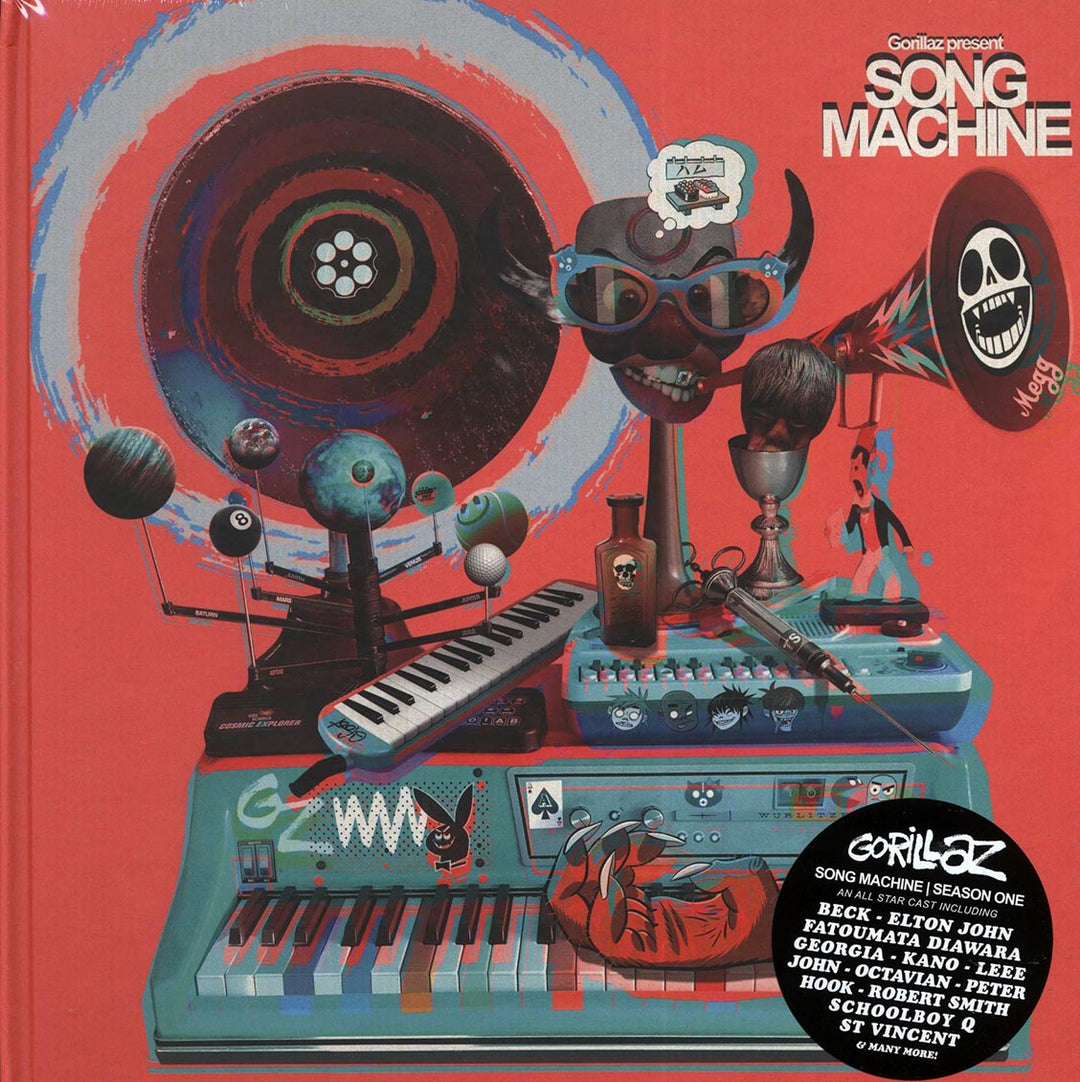 Gorillaz - Song Machine Season One (casebound set) (ltd. ed.) (2xLP) (incl. mp3) (deluxe edition) (incl. CD) - Vinyl LP
