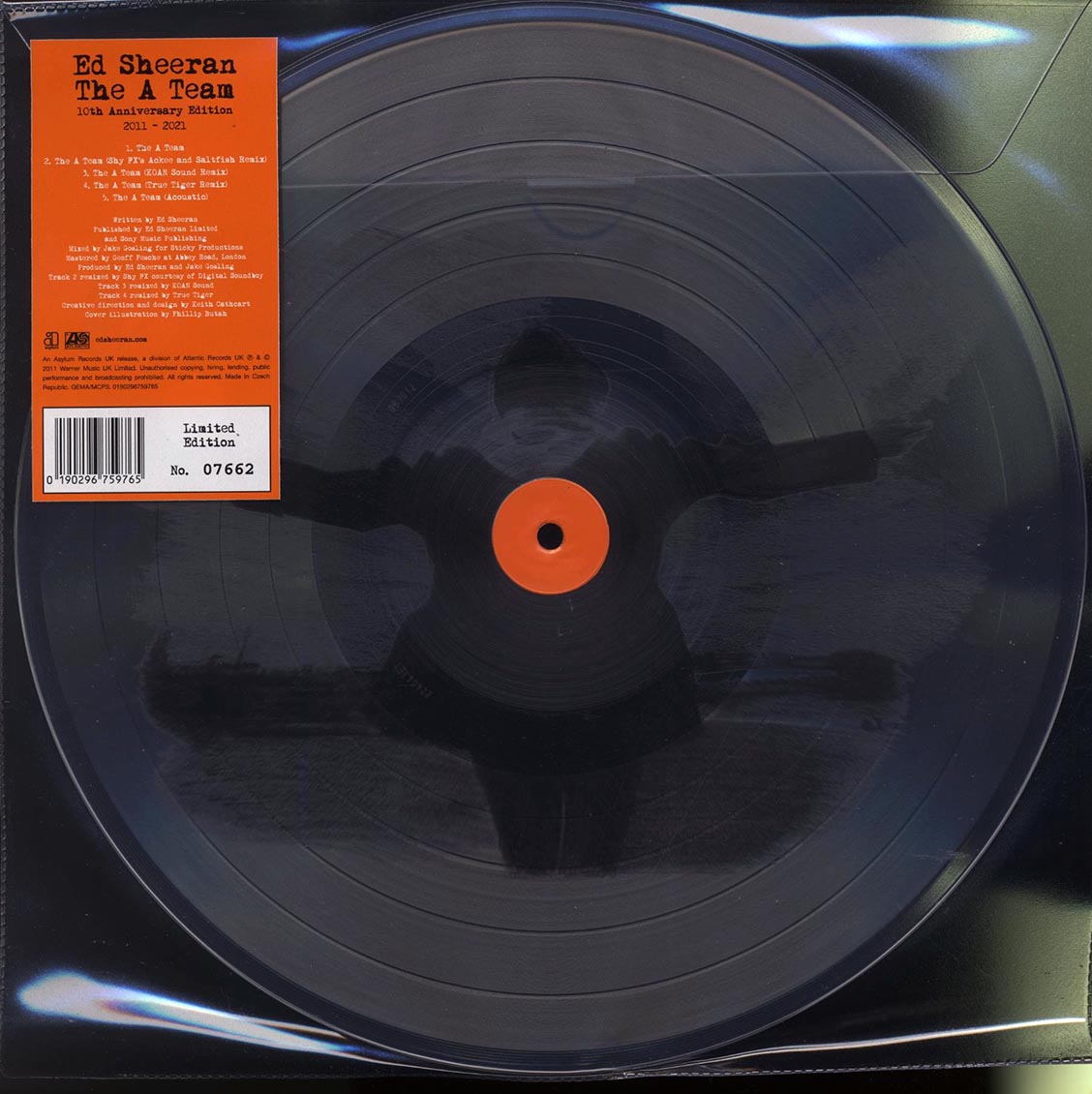 Ed Sheeran - The A Team (10th Anniv. Ed.) (RSD 2021) (numbered ltd.ed.) (picture disc) - Vinyl LP