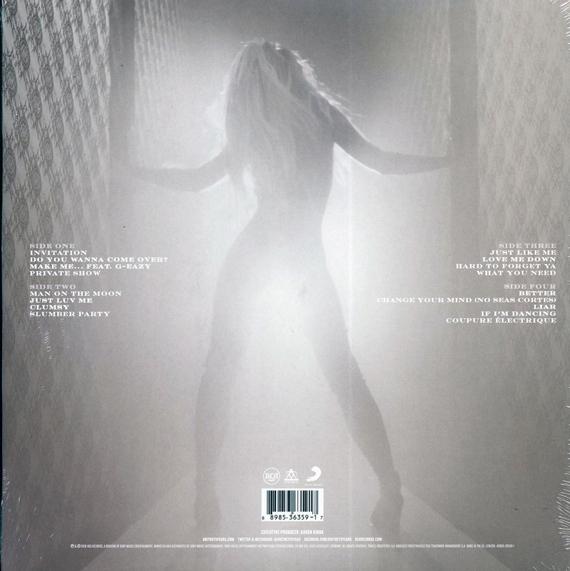 Britney Spears - Glory (2xLP) - Vinyl LP, LP