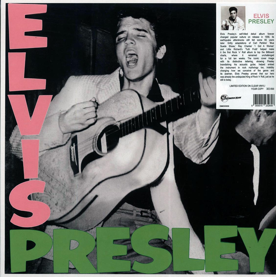 Elvis Presley - Elvis Presley (ltd. 500 copies made) (clear vinyl) - Vinyl LP