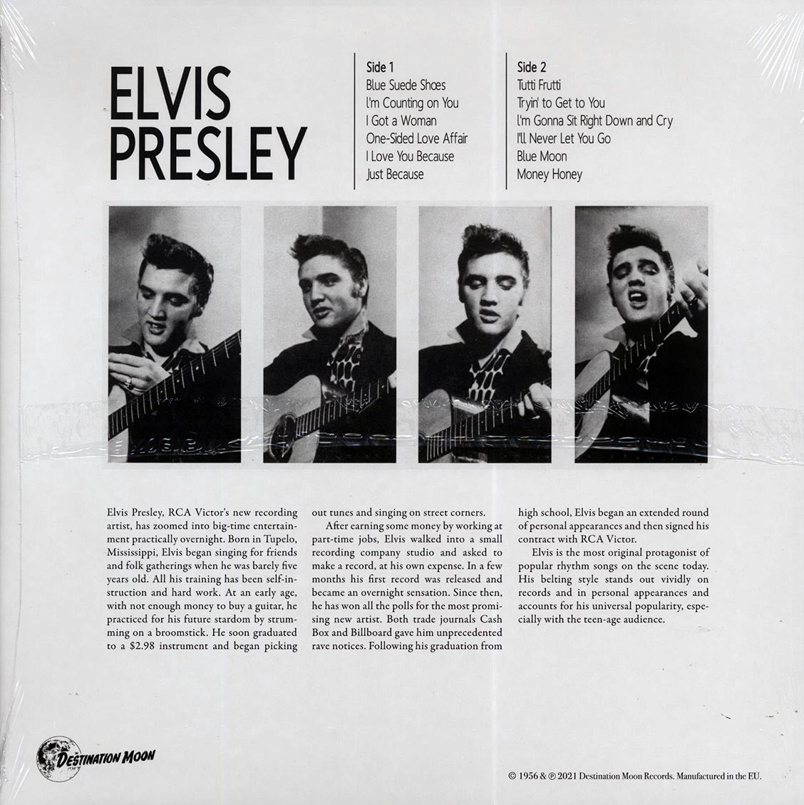 Elvis Presley - Elvis Presley (ltd. 500 copies made) (clear vinyl) - Vinyl LP, LP