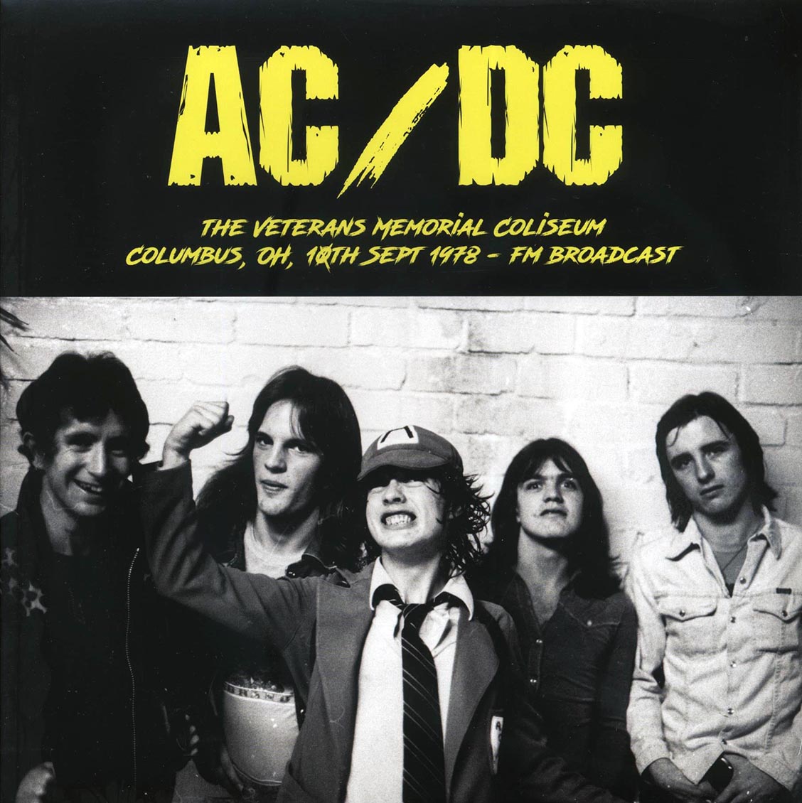 AC/DC - The Veterans Memorial Coliseum, Columbus, OH, 10th Sept 1978 FM Broadcast (ltd. 500 copies made) - Vinyl LP