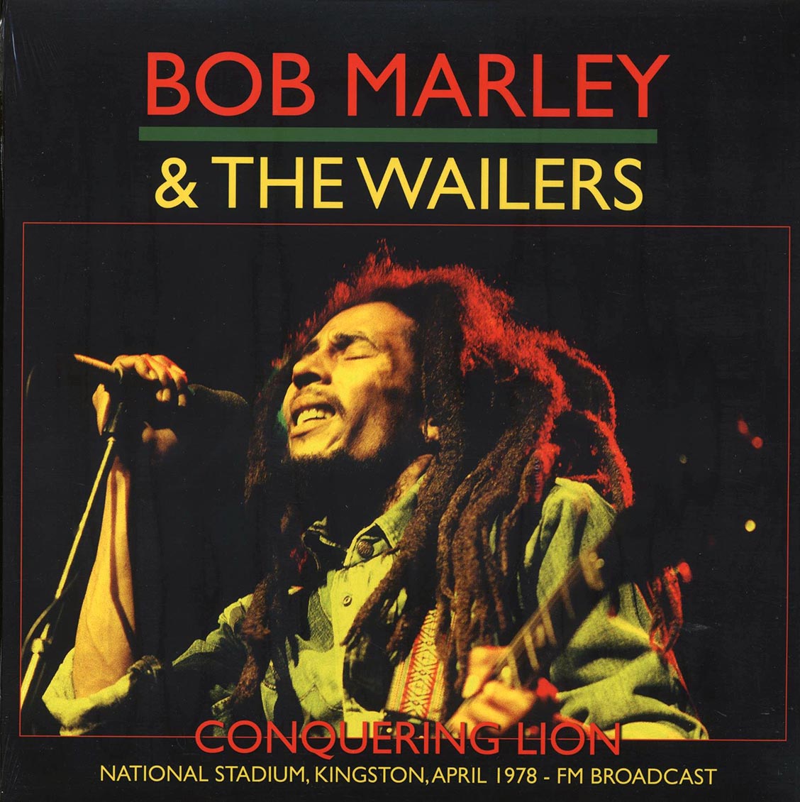 Bob Marley - Conquering Lion: National Stadium, Kingston, April 1978 FM Broadcast (ltd. 500 copies made) - Vinyl LP