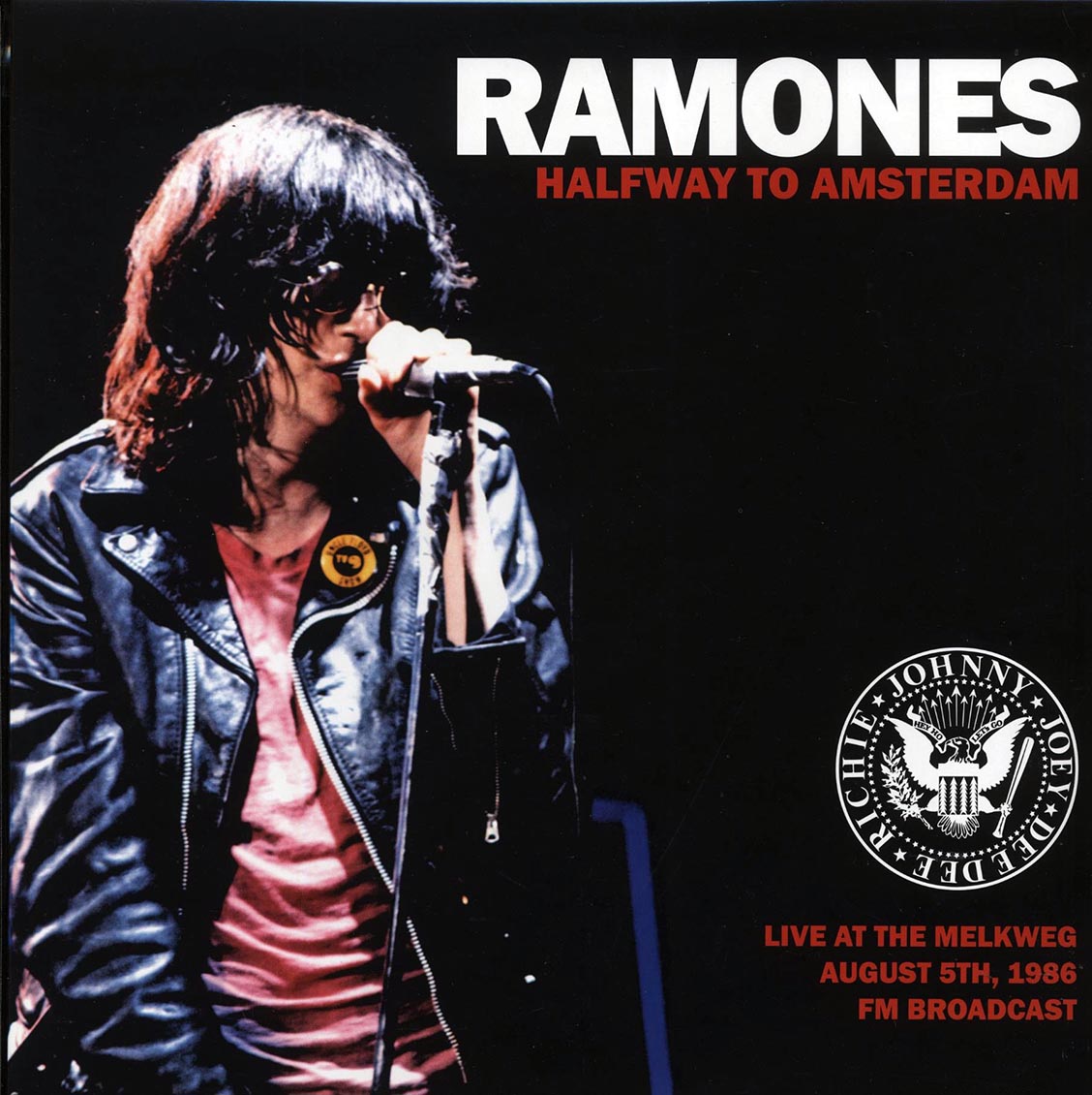 The Ramones - Halfway To Amsterdam: Live At The Melkweg August 5th, 1986 FM Broadcast (ltd. 500 copies made) (orange vinyl) - Vinyl LP