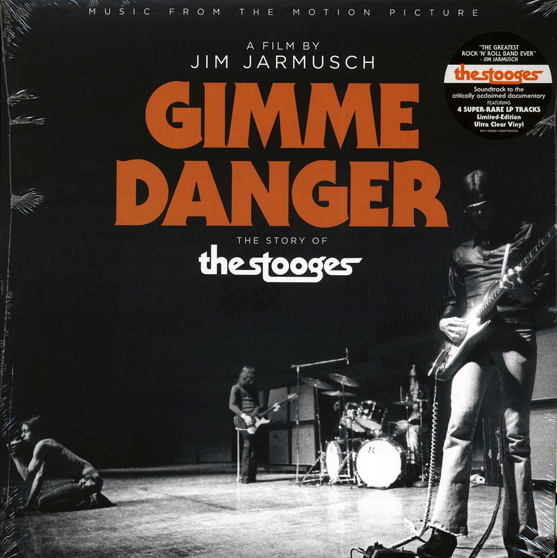 The Stooges - Gimme Danger: Music From The Motion Picture (ltd. ed.) (clear vinyl) - Vinyl LP