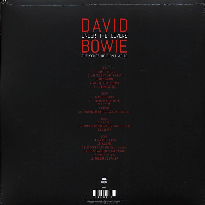 David Bowie - Under The Covers: The Songs He Didn't Write (ltd. ed.) (2xLP) (colored vinyl) - Vinyl LP - LP