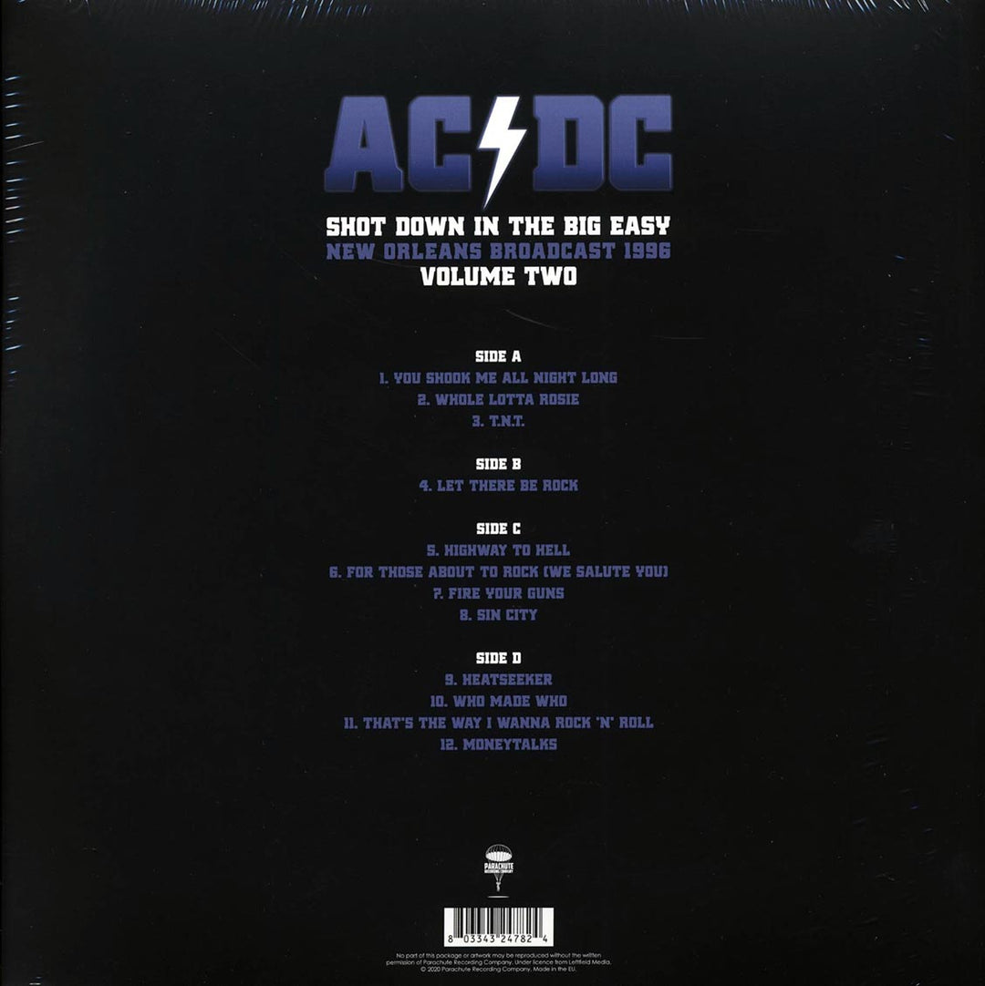 AC/DC - Shot Down In The Big Easy Volume 2: New Orleans Broadcast 1996 (ltd. ed.) (2xLP) (colored vinyl) - Vinyl LP - LP