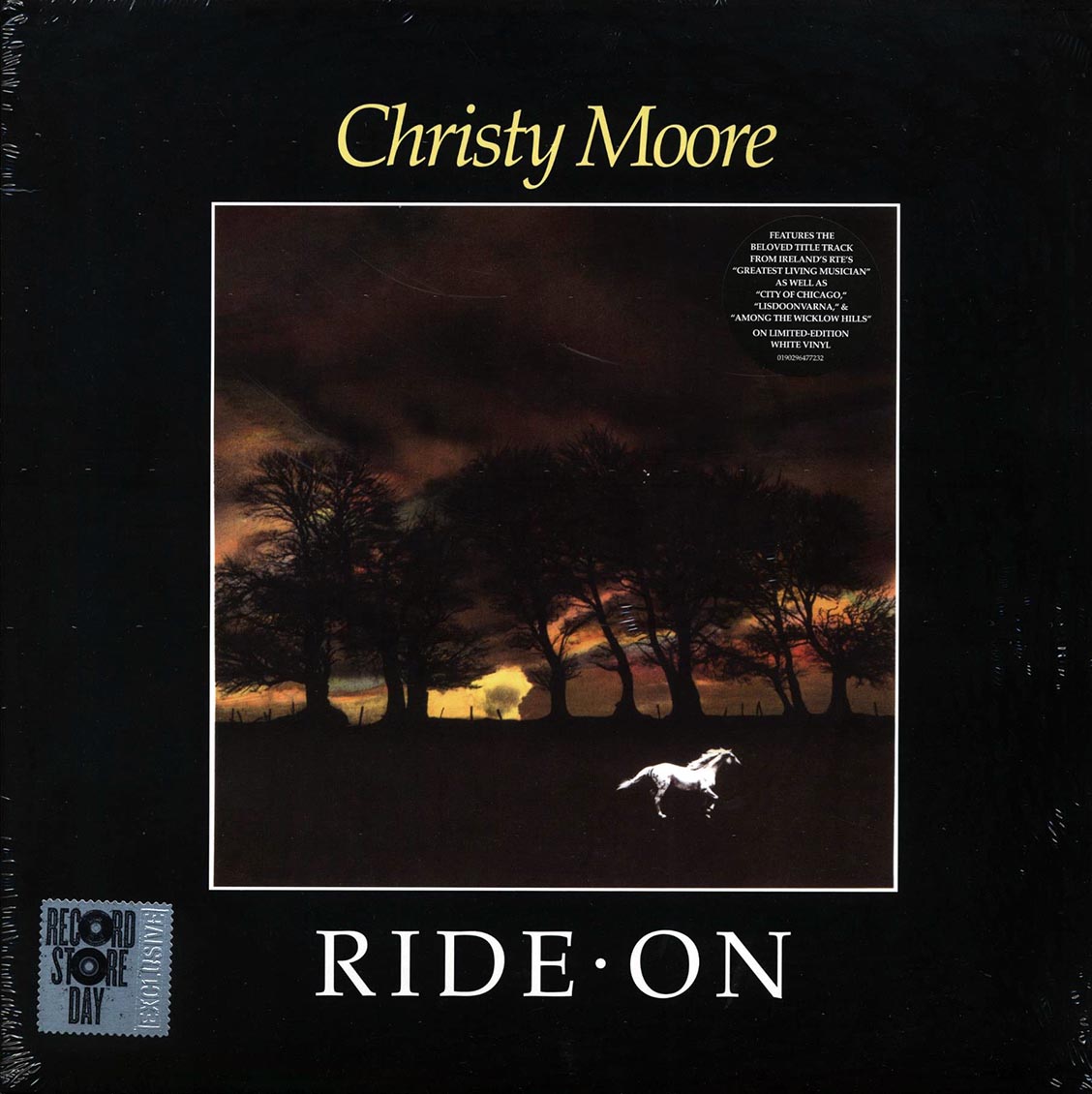 Christy Moore - Ride On (RSD 2022) (ltd. 750 copies made) (white vinyl) - Vinyl LP