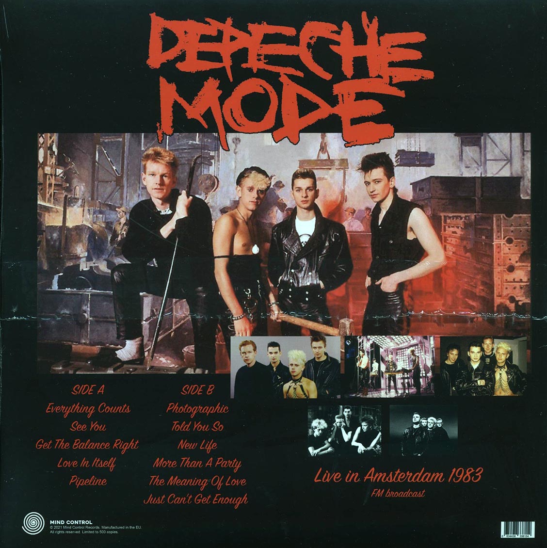 Depeche Mode - More Than A Party In Amsterdam: Live 1983 FM Broadcast (ltd. 500 copies made) - Vinyl LP, LP