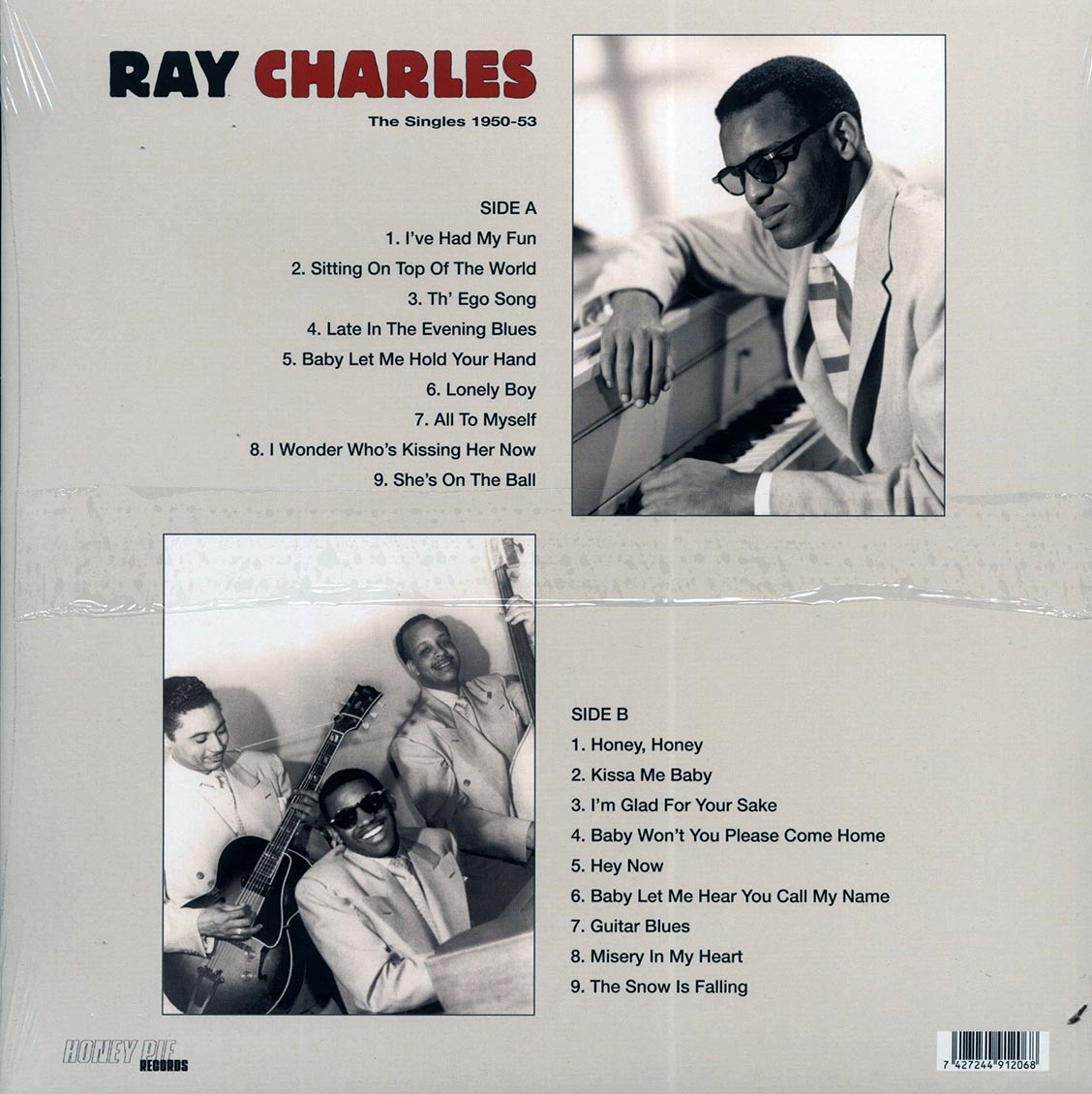 Ray Charles - The Singles 1950-53 - Vinyl LP, LP