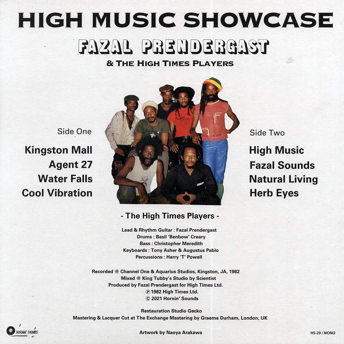 Fazal Prendergast & The High Times Players - High Music Showcase - Vinyl LP, LP