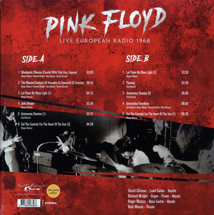Pink Floyd - Live European Radio 1968 - Vinyl LP, LP