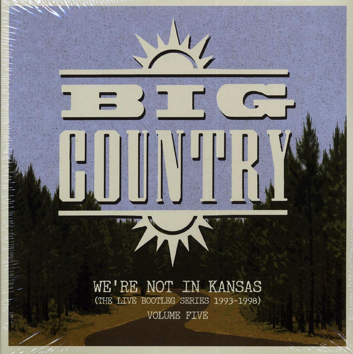 Big Country - We're Not In Kansas: The Live Bootleg Series 1993-1998 Volume 5 (ltd. ed.) (2xLP) (blue vinyl) - Vinyl LP