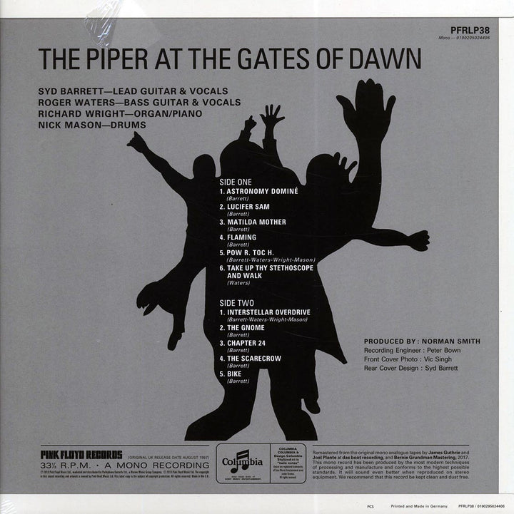 Pink Floyd - The Piper At The Gates Of Dawn (mono) (180g) - Vinyl LP - LP