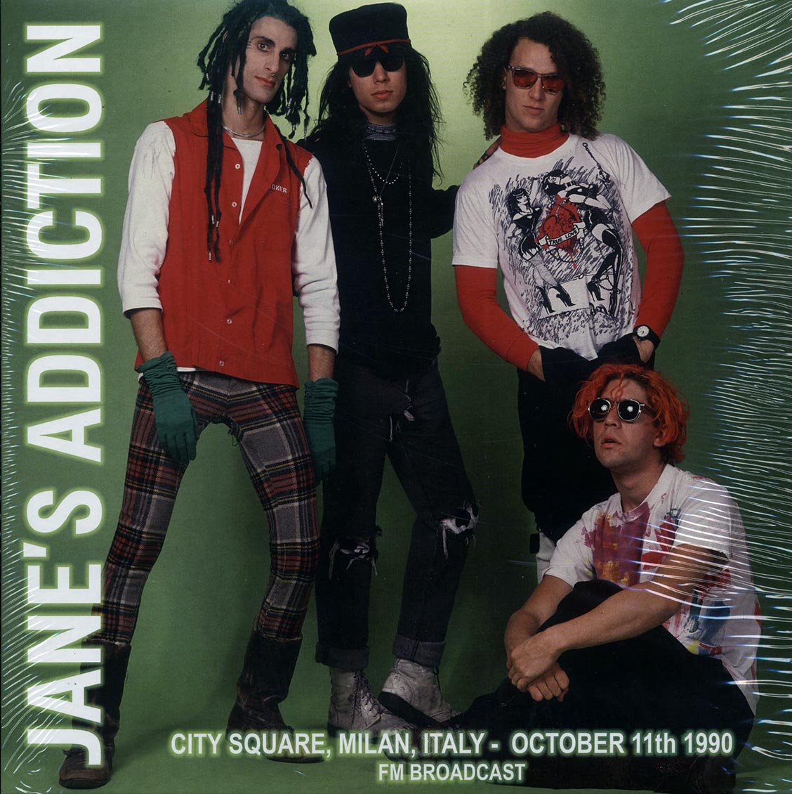 Jane's Addiction - City Square, Milan, Italy, October 11th 1990 FM Broadcast (ltd. 500 copies made) - Vinyl LP