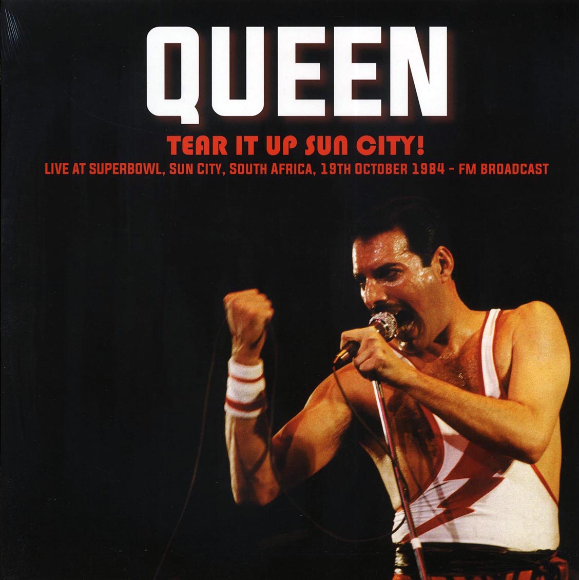Queen - Tear It Up Sun City! Live At Superbowl, Sun City, South Africa, 19th October 1984 FM Broadcast (ltd. 500 copies made) - Vinyl LP