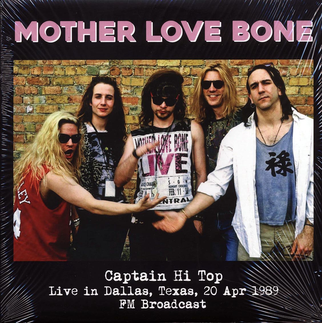 Mother Love Bone - Captain Hi Top: Live In Dallas, Texas, 20 Apr 1989 FM Broadcast (ltd. 500 copies made) - Vinyl LP