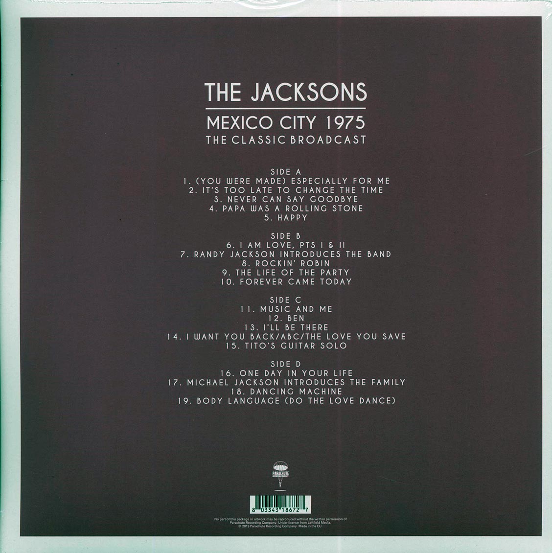 The Jacksons - Mexico City 1975: The Classic Broadcast (2xLP) - Vinyl LP, LP