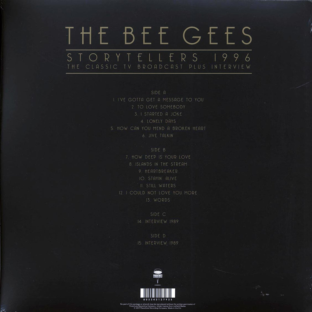 Bee Gees - Storytellers 1996: The Classic TV Broadcast Plus Interview (ltd. ed.) (2xLP) - Vinyl LP - LP